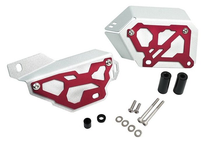 PIRANHA ピラニア Aluminum Ignition Coil Cover Set + Brake Hose for ADV-350/FORZA-350/FORZA-300 G2 ADV 350 FORZA 300 HONDA ホンダ その他電装パーツ 電装系