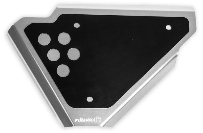 PIRANHA ピラニア CNC Aluminum Left Side Cover for Monkey-125 MONKEY 125 HONDA ホンダ サイドカウル・サイドカバー カウル関連 外装