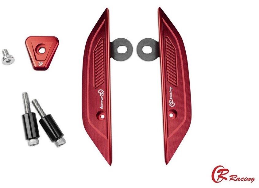 PIRANHA ピラニア CR RACING CNC Grab Handle Cover Plate for LEAD-125 4V LEAD 125 HONDA ホンダ その他外装 外装
