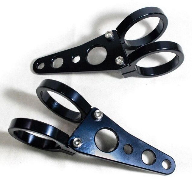 PIRANHA ピラニア V3 CNC Headlight Bracket (51mm) for Centaur 150 BG CENTAUR ヘッドライト 灯火類 電装系｜ウェビック　店