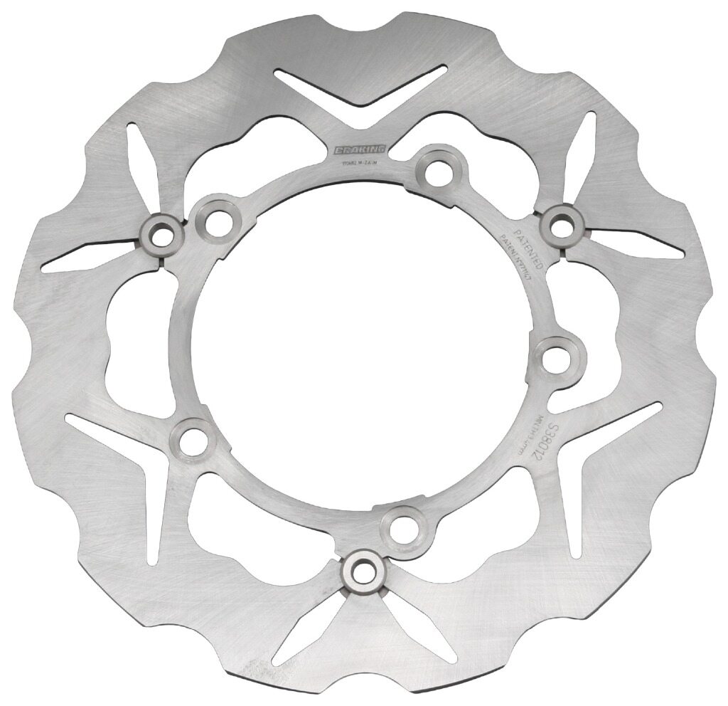 BRAKING ブレーキング S38012 ディスクローター SKYWAVE 250 Limited Type M S BASIC SS 400 650 LX SUZUKI スズキ ブレーキディスクローター ブレーキ|ウェビック 店