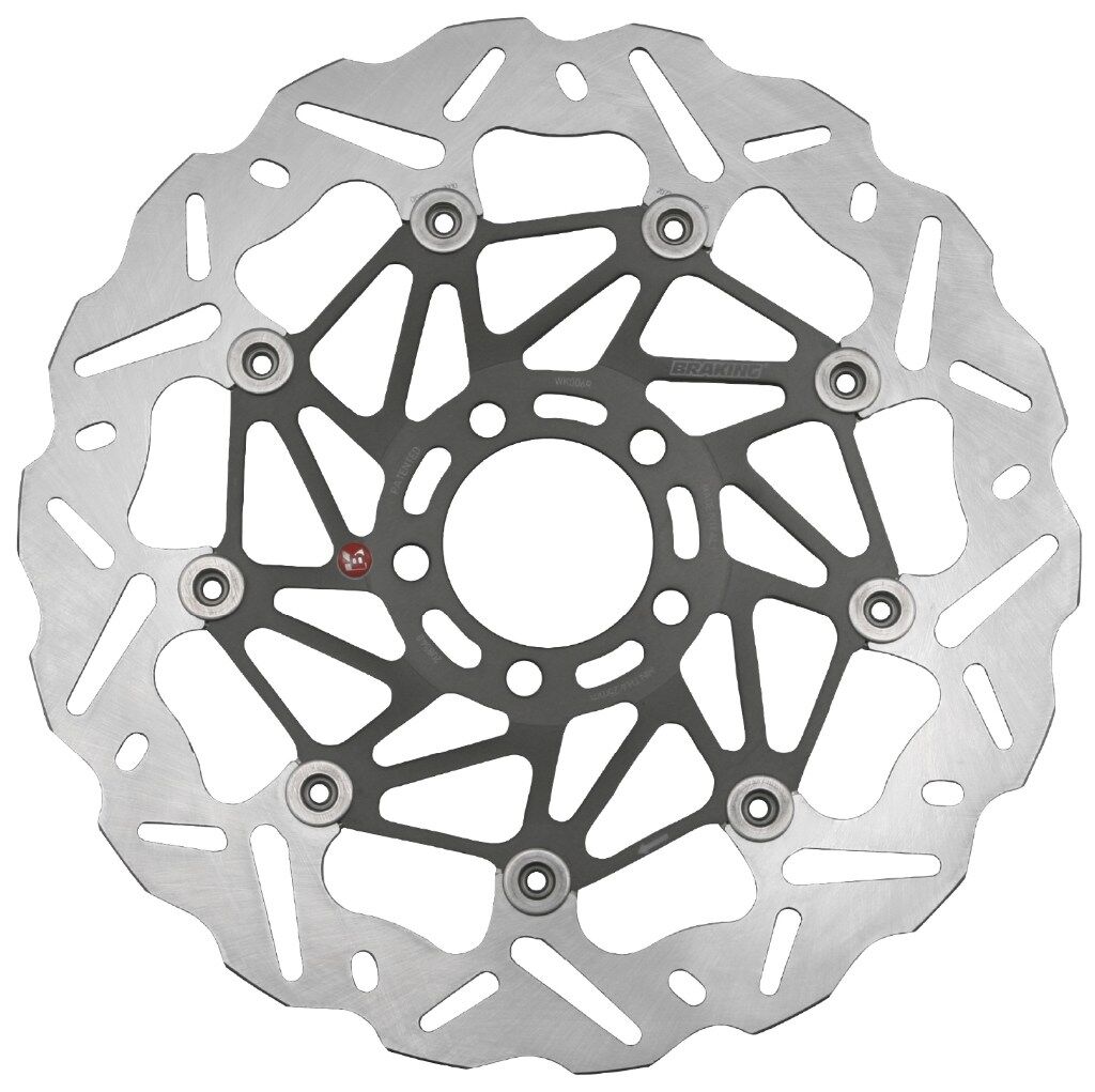 BRAKING ブレーキング ディスクローター ウェーブデスク Ninja ZX-9R ZEPHYR 1100RS 1100 ZRX1100II ZRX1100 ZRX1200R ZRX1200S ZXR400R ZXR400 ZXR750 ZZ-R1100 KAWASAKI カワサキ ブレーキディスクローター ブレーキ