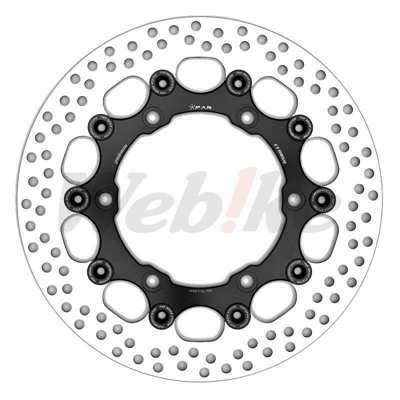 FAR エフエーアル SA-CLASSIC Series Front Brake Disc Right (290mm) NINJA250R ZX-25R KAWASAKI カワサキ ブレーキディスクローター ブレーキ|ウェビック 店