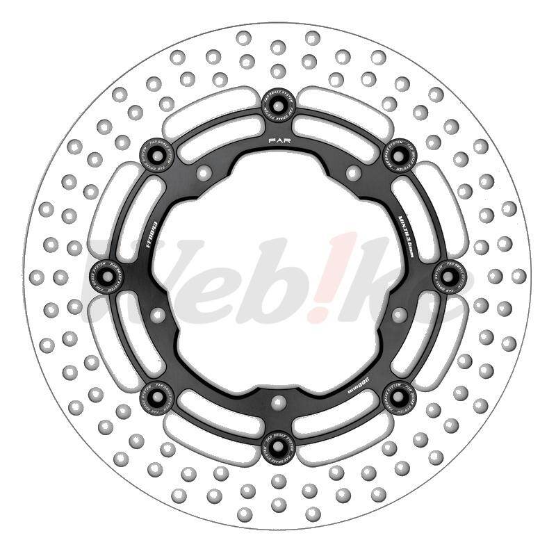 FAR エフエーアル SA-CLASSIC Series Front Brake Disc Left (300mm) MT-03 MT-15 TMAX530 TMAX560 YZF-R15 YZF-R3 YAMAHA ヤマハ ブレーキディスクローター ブレーキ