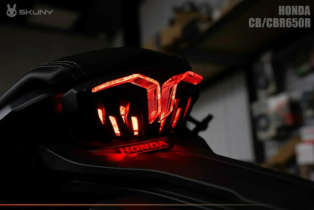 SKUNY スクーニー Light Guide Tail Cover CB650R CBR650R HONDA ホンダ テールランプレンズ 灯火類 電装系｜ウェビック　店