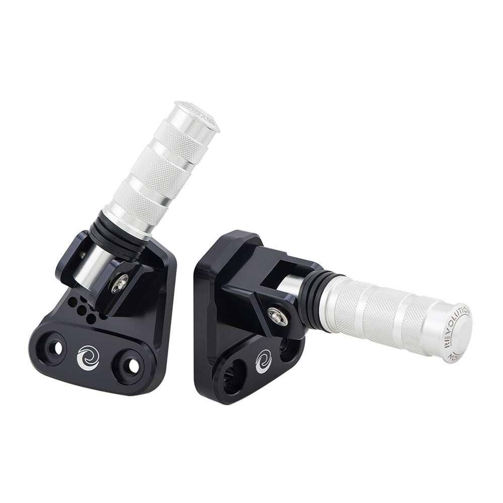 REVOLUTION レボリューション Rear Foot Pegs CNC C-125 SUPER CUB NEW ’21 CT-125 C 125 CT HONDA ホンダ タンデムステップ・タンデムブラケット ステップ 足回り