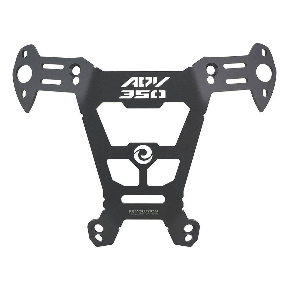 REVOLUTION レボリューション Front Windshield + Side Mirror Bracket Holder ADV-350 Black ADV 150 HONDA ホンダ スクリーン取付けステー・部品 外装｜ウェビック　店