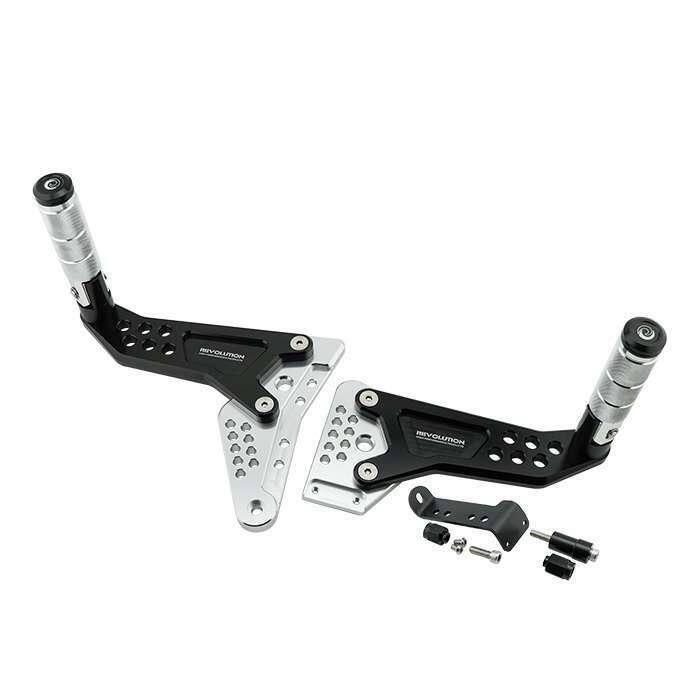 REVOLUTION レボリューション Rear Foot Pegs Bracket Set CT-125 CT125 HONDA ホンダ タンデムステップ・タンデムブラケット ステップ 足回り|ウェビック 店