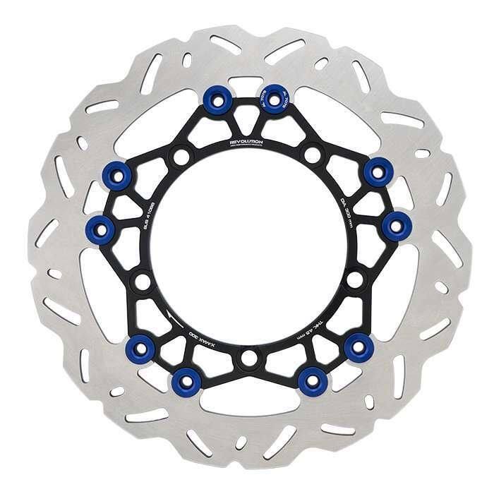 REVOLUTION レボリューション Front disc brake (300mm) (Wavy type) 4.5mm V3 X-MAX 300 MT 03 07 09 R3 XMAX YAMAHA ヤマハ ブレーキディスクローター ブレーキ|ウェビック 店