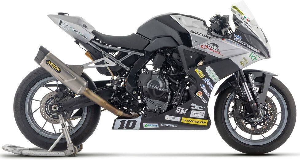 ARROW アロー COMPETITION フルチタン フルエキゾーストシステム GSX-8R GSX-8S SUZUKI スズキ フルエキゾーストマフラー マフラー｜ウェビック　店