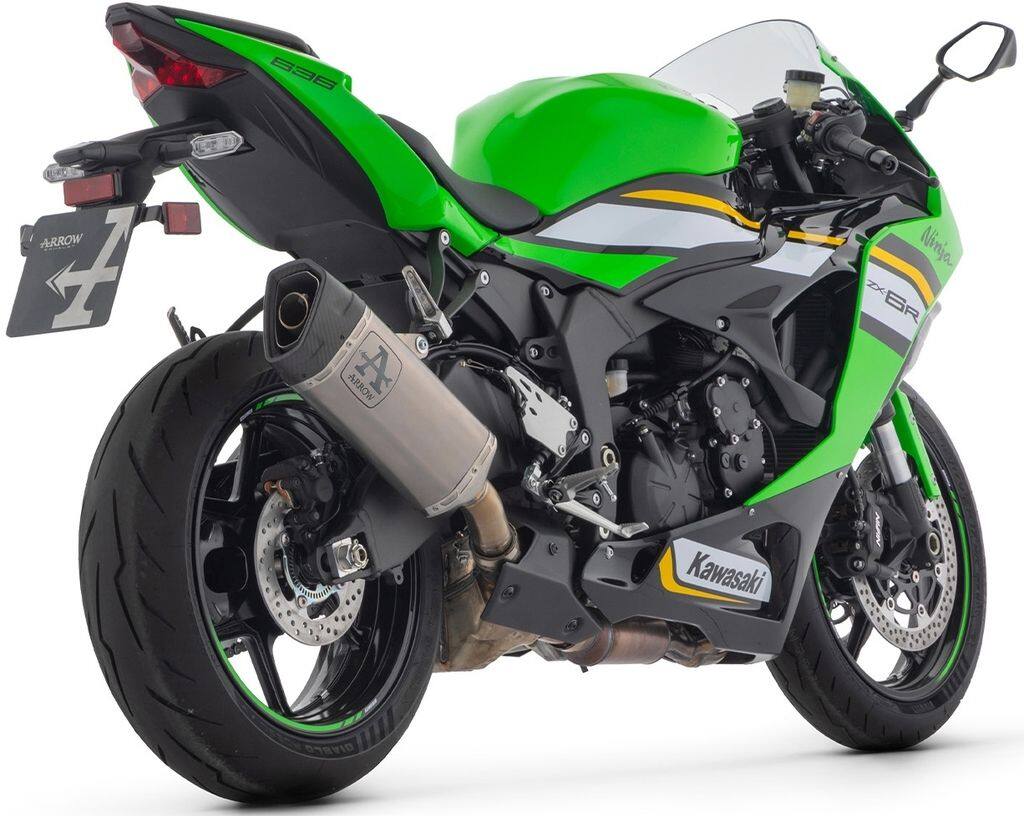 ARROW アロー Pista titanium silencer ZX-6R 636 KAWASAKI カワサキ