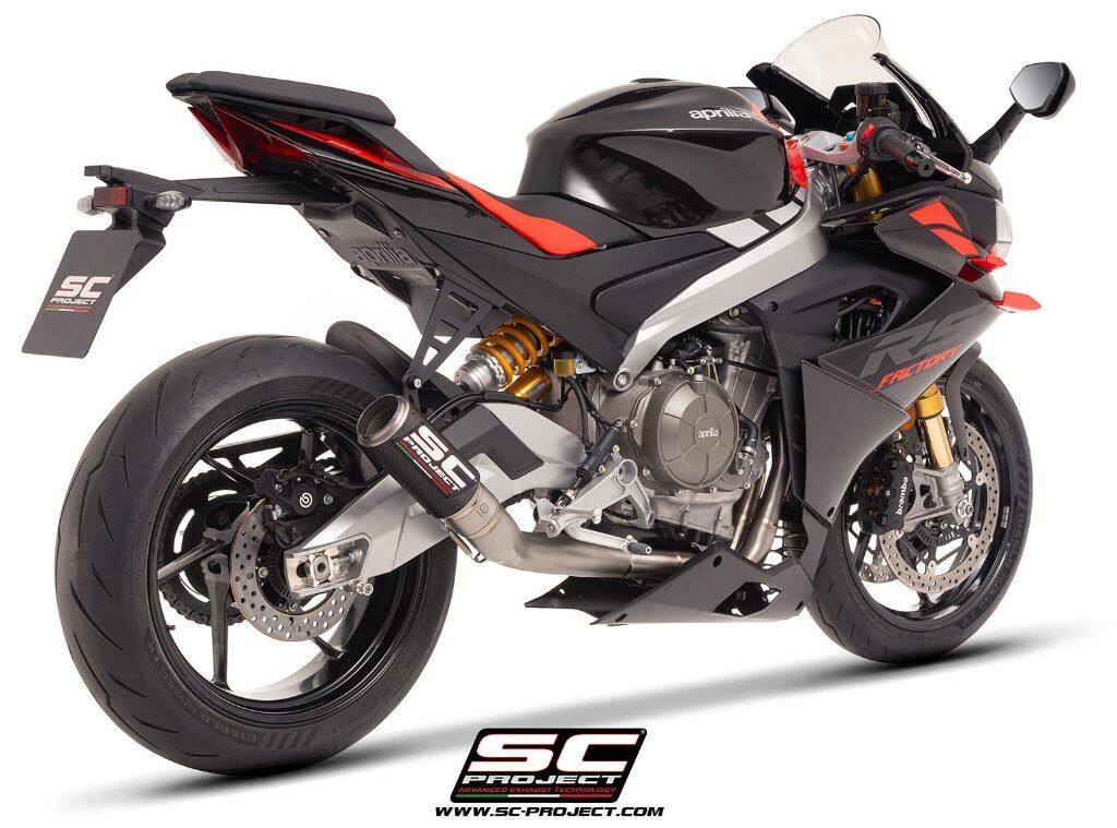 SC-PROJECT SCプロジェクト レーシング フルチタン フルエキゾーストシステム 2-1 ＆ CR-T サイレンサー RS 660 APRILIA アプリリア フルエキゾーストマフラー マフラー