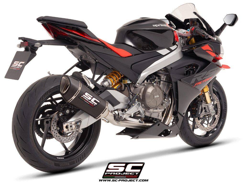 SC-PROJECT SCプロジェクト レーシング ステンレス フルエキゾーストシステム 2-1 ＆ SC1-R サイレンサー RS 660 APRILIA アプリリア フルエキゾーストマフラー マフラー