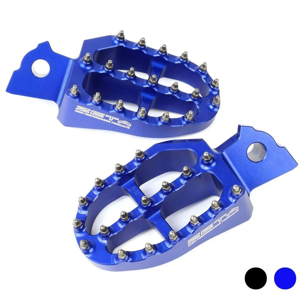 ZETA RACING ジータ レーシング アルミニウムフットペグ YZ65 YZ85 YZ125 YZ250 YZ250F YZ450F YZ125X YZ250X YZ250FX YZ450FX WR250F WR450F テネレ700 YAMAHA ヤマハ フットペグ ステップ 足回り