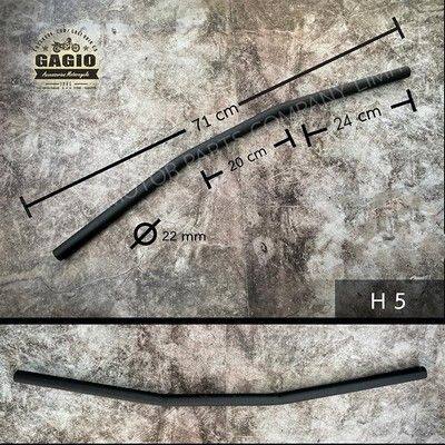 GAGIO MOTOR PARTS ガジオモーターパーツ Dave style handlebar bent tip steel size 22 mm (No.5) ハンドルバー ハンドル 5,062円