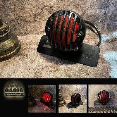 GAGIO MOTOR PARTS ガジオモーターパーツ The round tail light covers the large grille. テールランプ 灯火類 電装系