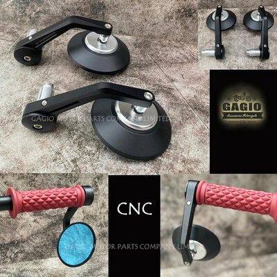 GAGIO MOTOR PARTS ガジオモーターパーツ Bar end mirrors CNC バーエンドミラー ハンドル