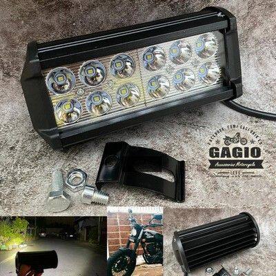 GAGIO MOTOR PARTS ガジオモーターパーツ Long rectangular a spotlight. フォグランプ 灯火類 電装系