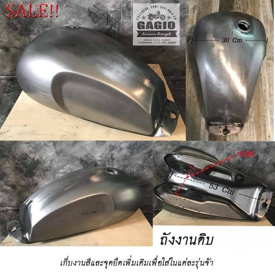 GAGIO MOTOR PARTS ガジオモーターパーツ Cafe large gas tank ガソリンタンク タンク関連 外装｜ウェビック　店
