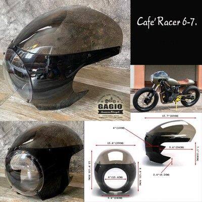 GAGIO MOTOR PARTS ガジオモーターパーツ Front fairings Cafe racer ビキニカウル カウル関連 外装 17,431円