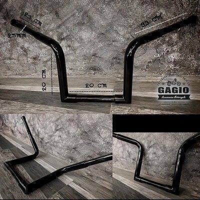 GAGIO MOTOR PARTS ガジオモーターパーツ Mid handlebar 9 inches size 25 mm. ハンドルバー ハンドル