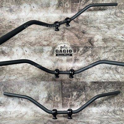 GAGIO MOTOR PARTS ガジオモーターパーツ Aluminum High-Rise Wing Bars Moto Box (22mm) ハンドルバー ハンドル