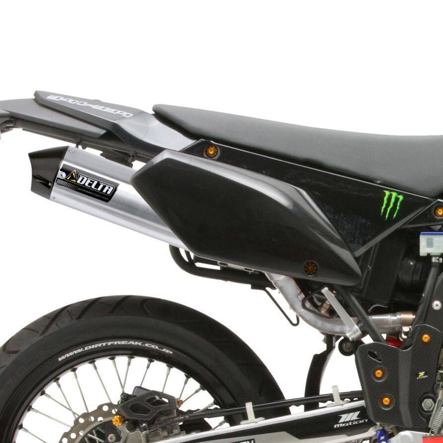 DELTA デルタ バレル4サイレンサー KLX250/Dトラッカー &rsquo;08-【レース用】 DトラッカーX KLX250 KAWASAKI カワサキ スリップオンマフラー マフラー｜ウェビック　店 26,372円