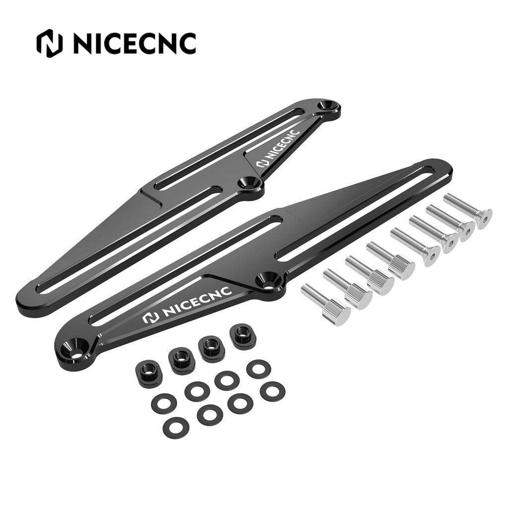 Nicecnc ナイスシーエヌシー Windshield Bracket For Yamaha Tenere 700 /XTZ700 2019-2023 TENERE XTZ YAMAHA ヤマハ スクリーン取付けステー・部品 外装
