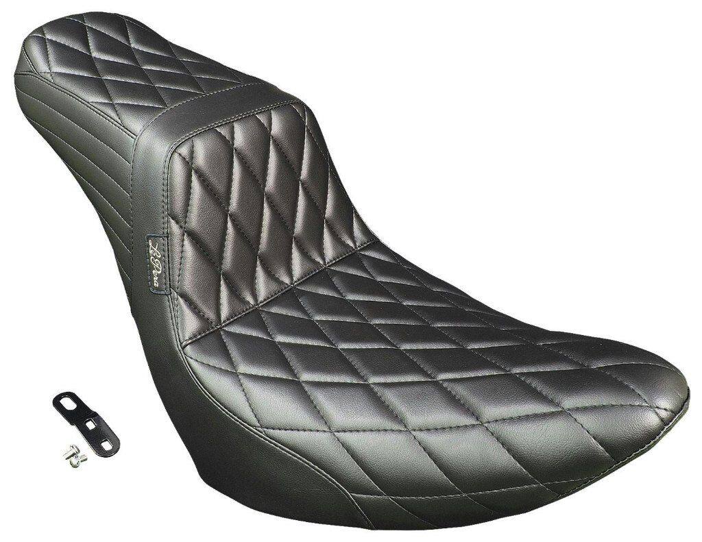 LePera ラペラ テールウィップシート ダイヤモンドステッチ FLSBスポーツグライド FXLRローライダー HARLEY-DAVIDSON ハーレーダビッドソン シート シート関連 外装|ウェビック 店