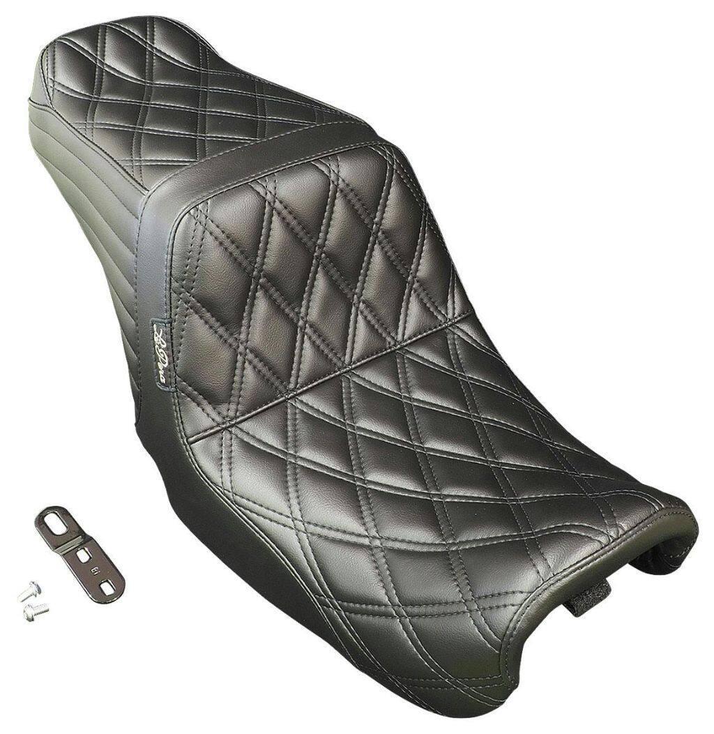 LePera ラペラ テールウィップ アップフロントシート Wダイヤステッチ FXDWG ダイナ HARLEY-DAVIDSON ハーレーダビッドソン シート シート関連 外装|ウェビック 店