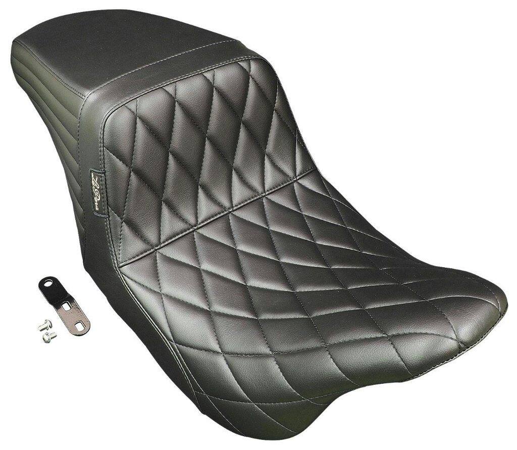 LePera ラペラ キックフリップ アップフロントシート ダイヤステッチ ツーリングモデル HARLEY-DAVIDSON ハーレーダビッドソン シート シート関連 外装|ウェビック 店