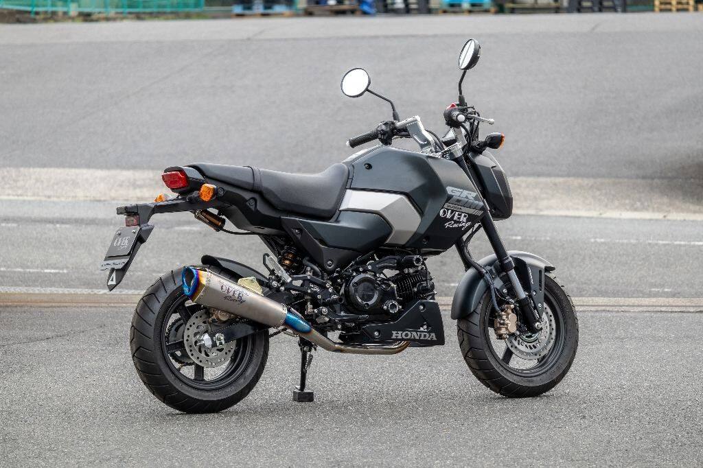 OVER オーヴァー TT-Formula RS+PRO Mini L フルチタン GROM HONDA ホンダ フルエキゾーストマフラー マフラー|ウェビック 店