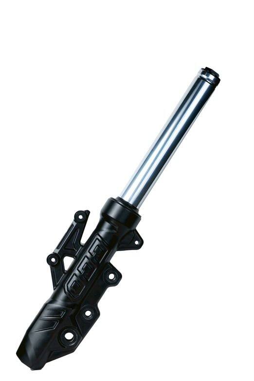 CCD Factory シーシーディーファクトリー CC Cast OEM-Style Front Fork Set DRG 2.0 MMBCU SYM フロントフォーク サスペンション 足回り Color：Silver / Add-on：Preload Adjustable Top Cap