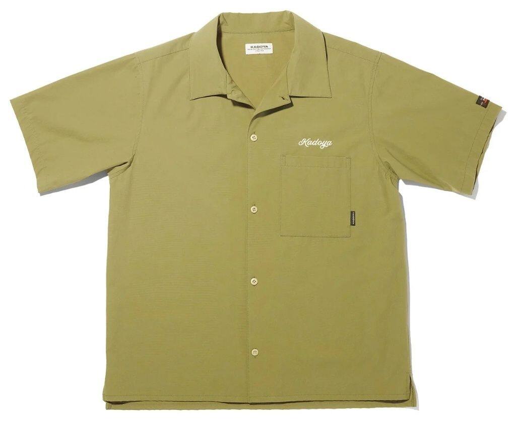 KADOYA カドヤ OPEN NECK SHIRT カジュアルシャツ・ポロシャツ アパレル｜ウェビック　店
