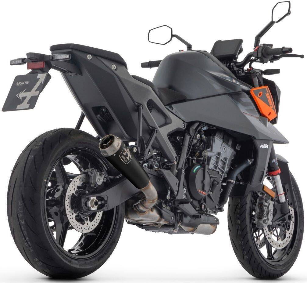 ARROW アロー Nichrom Pro-Race silencer DUKE 990 KTM スリップオンマフラー マフラー Silencer material：stainless steel