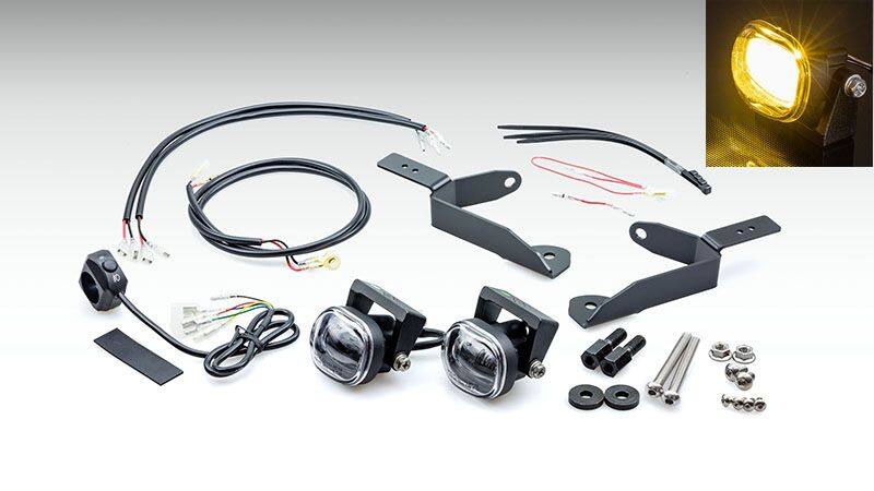 KIJIMA キジマ フォグランプキット イエロー LED レブル 250 HONDA ホンダ フォグランプ 灯火類 電装系|ウェビック 店