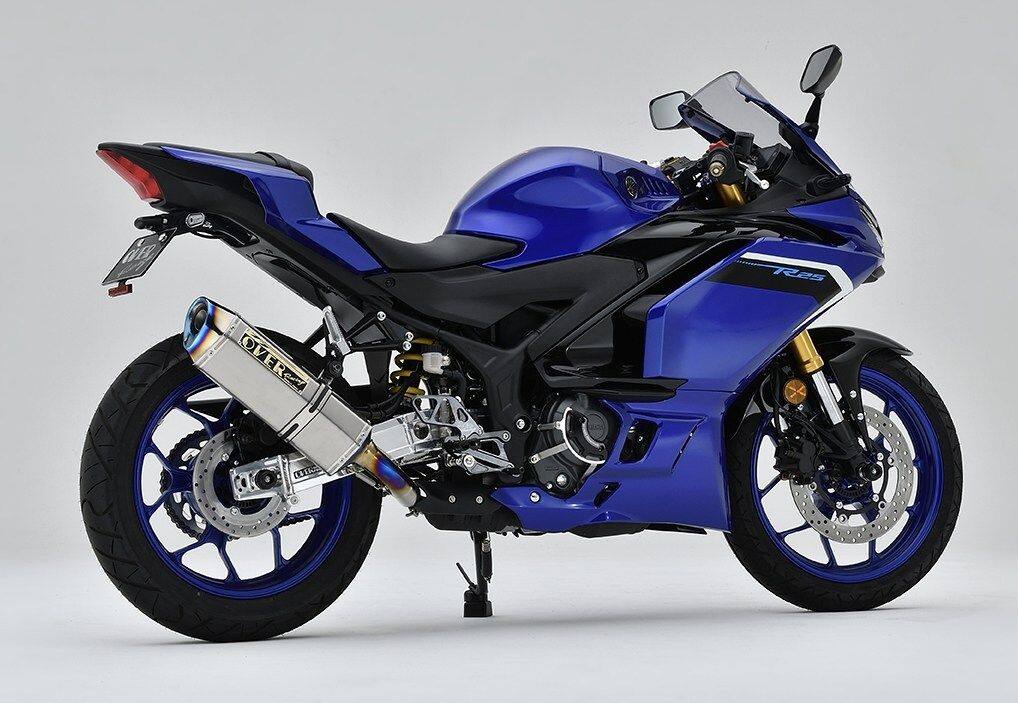 OVER オーヴァー TT-Formula RS フルチタン スリップオン YZF-R25 YAMAHA ヤマハ スリップオンマフラー マフラー