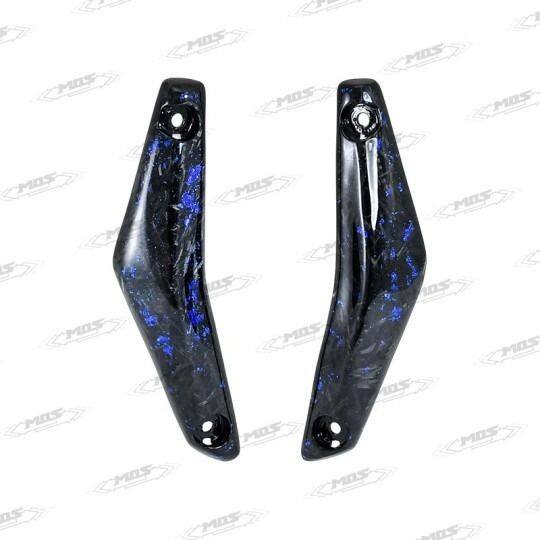 MOS モス Forged Blue Foil Carbon Fiber Windshield Left&Right AK 550 KYMCO キムコ その他スクーター外装 カウル関連 外装|ウェビック 店