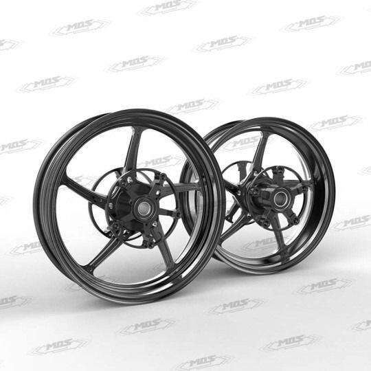 MOS モス 15-inch TL05M Forged Wheel (5-Spoke) (Front＆Rear Set) MAXSYM TL 500 508 SYM ホイール ホイール関連 足回り｜ウェビック　店