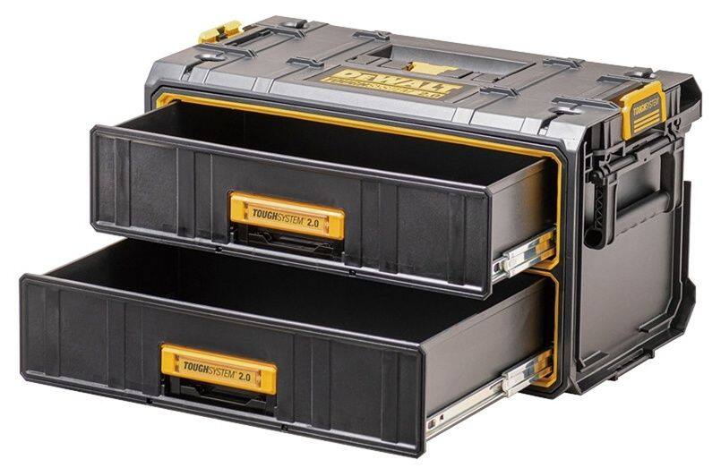 DEWALT デウォルト TOUGH SYSTEMタフシステム2.0 2段チェスト その他、工具箱（収納） 工具箱（収納）