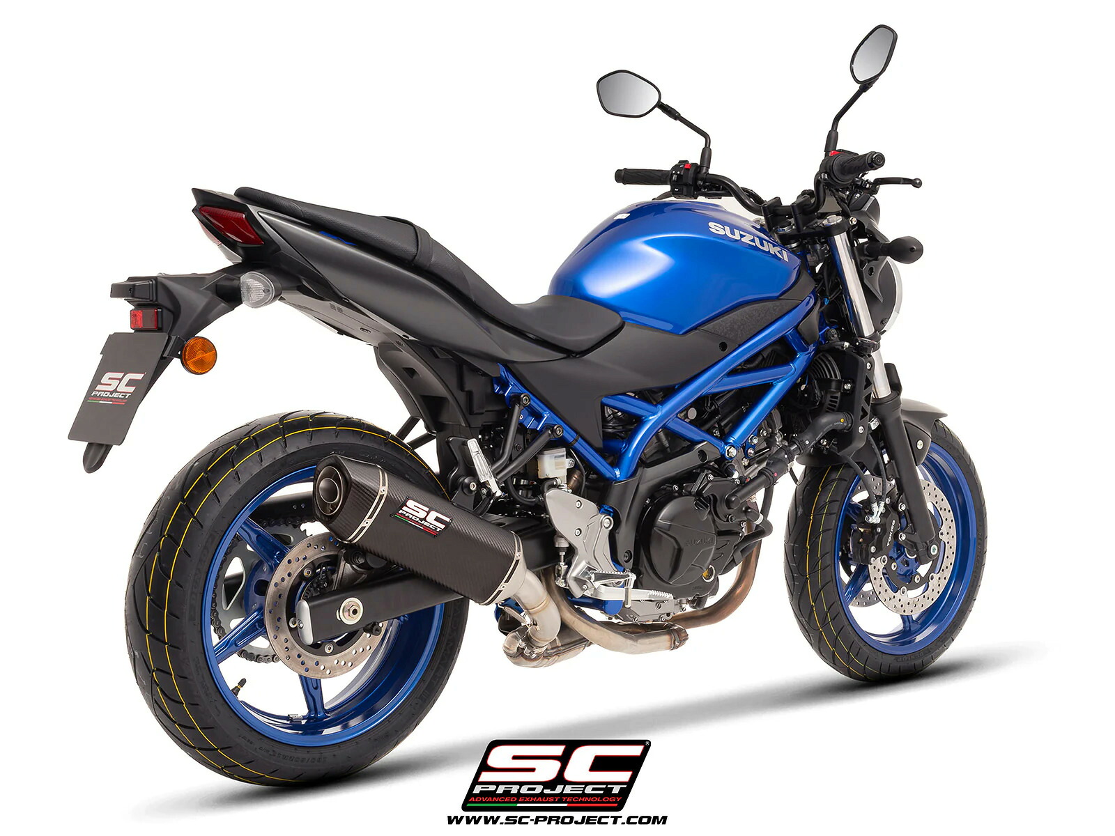SC-PROJECT SCプロジェクト SC1-S スリップオンサイレンサー【公道走行可】 SV650 SUZUKI スズキ スリップオンマフラー マフラー