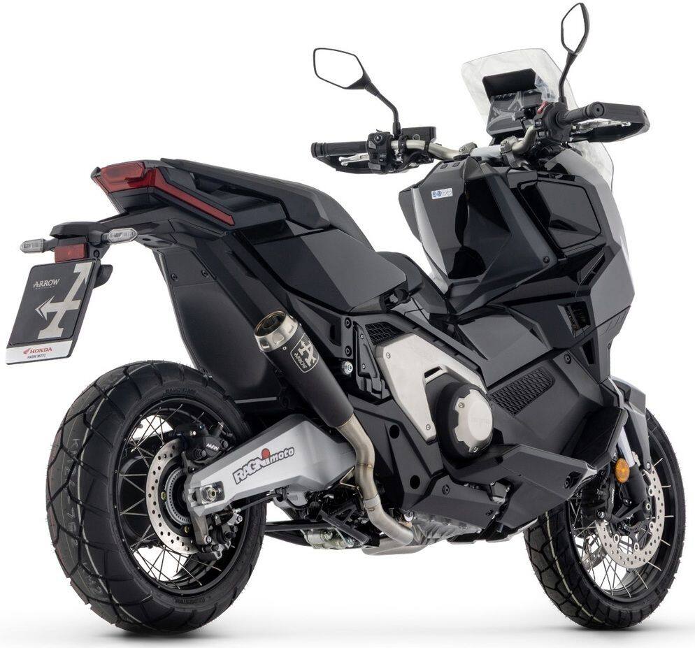 ARROW アロー Nichrom Pro-Race silencer X-ADV 750 HONDA ホンダ スリップオンマフラー マフラー Silencer material：stainless steel