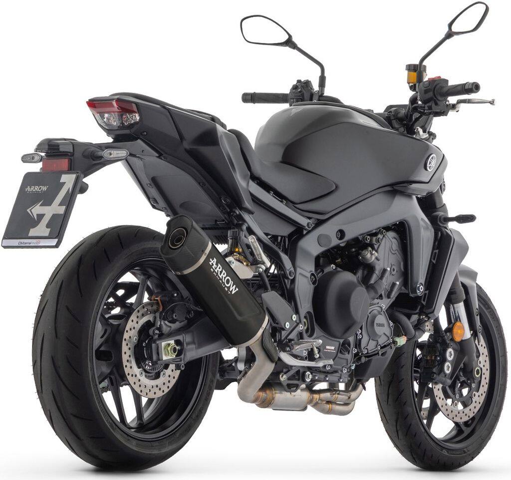 ARROW アロー Indy Race EVO サイレンサー付き フルエキゾーストマフラー MT-09 SP YAMAHA ヤマハ マフラー サイレンサー材質：チタン｜ウェビック　店