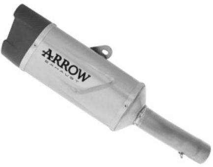ARROW アロー Indy Race EVO silencer with carby end cap MT-07 YAMAHA ヤマハ スリップオンマフラー マフラー Silencer material：aluminium Dark