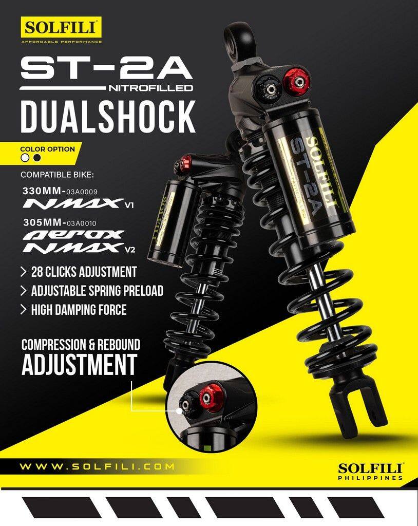 SOLFILI ソルフィリ ST-2A ABSORBER N-MAX V1 NMAX 155 YAMAHA ヤマハ リアサスペンション サスペンション 足回り｜ウェビック　店