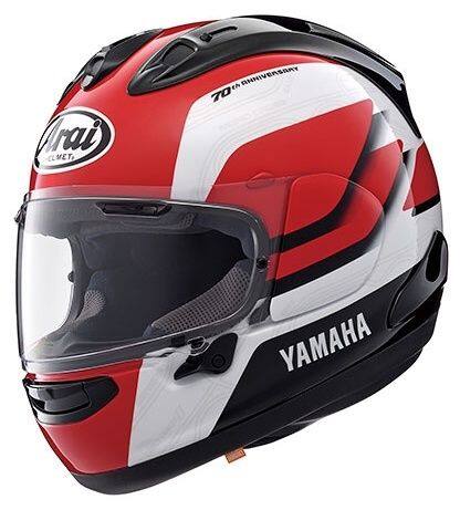 Arai アライ RX-7X YAMAHA 70th ANNIVERSARY [アールエックス セブンエックス ヤマハ70th アニバーサリー ホワイト／レッド] ヘルメット フルフェイスヘルメット