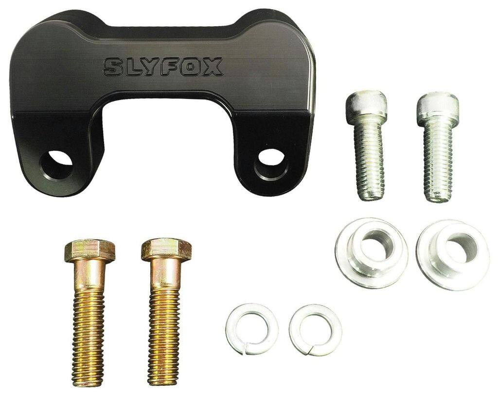 SLYFOX スライフォックス ライザーアダプター FLTRK FLTRU FLTRX HARLEY-DAVIDSON ハーレーダビッドソン ハンドルバークランプ ハンドル周辺パーツ ハンドル|ウェビック 店
