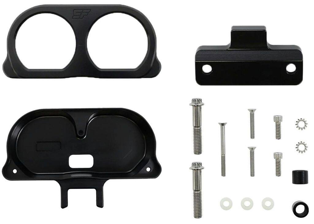 SLYFOX スライフォックス ライザー専用ゲージマウント FLTRK FLTRX HARLEY-DAVIDSON ハーレーダビッドソン メーターカバー メーター・インジケーター関係 電装系