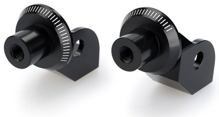 Puig プーチ フットペグ アダプター RIDER (ADAPTOR FOOTPEGS) G310GS BMW その他ステップオプション・補修部品 ステップ 足回り