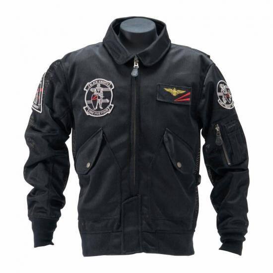HOUSTON ヒューストン CWU-36／P BLACK KNIGHTS MESH M／C JAC メッシュジャケット ジャケット アパレル 17,371円